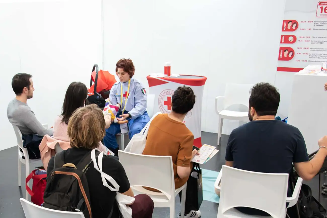 A Bimbinfiera 2026 dimostrazioni gratuite di manovre salvavita pediatriche